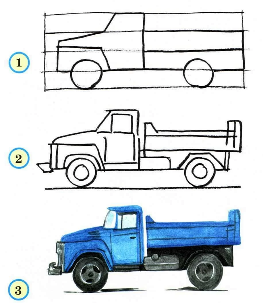 Рисунки легко машинки - 36 шт.